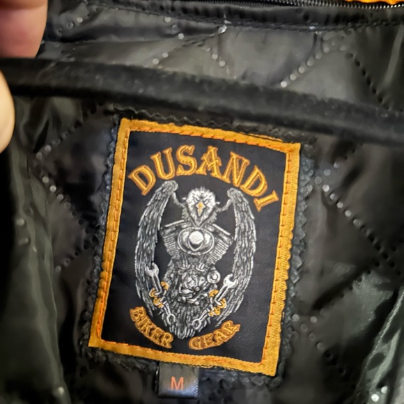 Men’s size medium Dusandi leather jacket - Picture 3 of 3